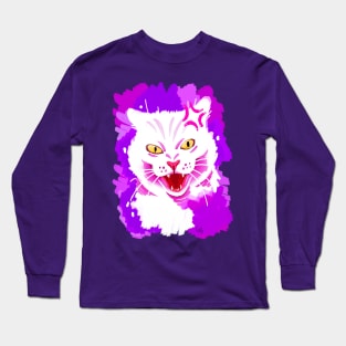 AMGRY CAT Long Sleeve T-Shirt